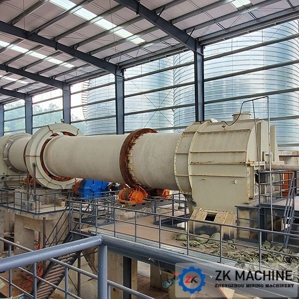 Linia produkcyjna LECA Ceramsite Rotary Kiln do sprzedaży z częściami zamiennymi