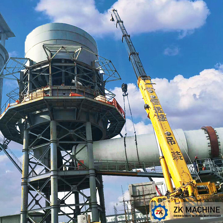 150m kiln Linia produkcyjna wapna aktywnego