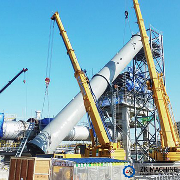 150m kiln Linia produkcyjna wapna aktywnego