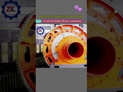 MQZ Energooszczędne łożyska napędowe Młyn kulkowy Proces suchy Młyn kulkowy Dostosowane rozwiązanie