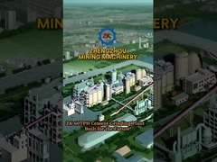 Wysokiej wydajności linia produkcyjna cementu, cement mięsownicy Łatwe w obsłudze