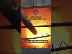 Wyposażenie do kalcynacji pieca obrotowego z tlenkiem cynku Piekarnik elektryczny Recykling popiołów